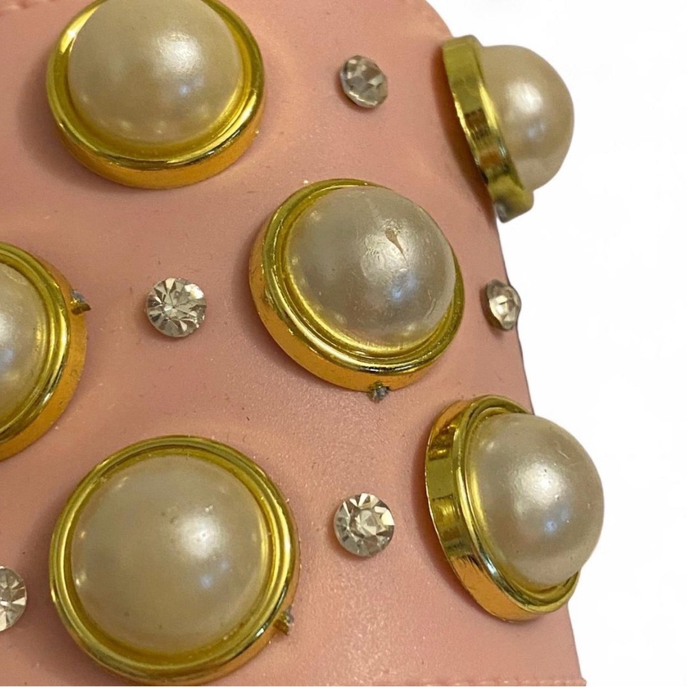 Babe Slides With Embedded Pearls - Picture 3 of 6